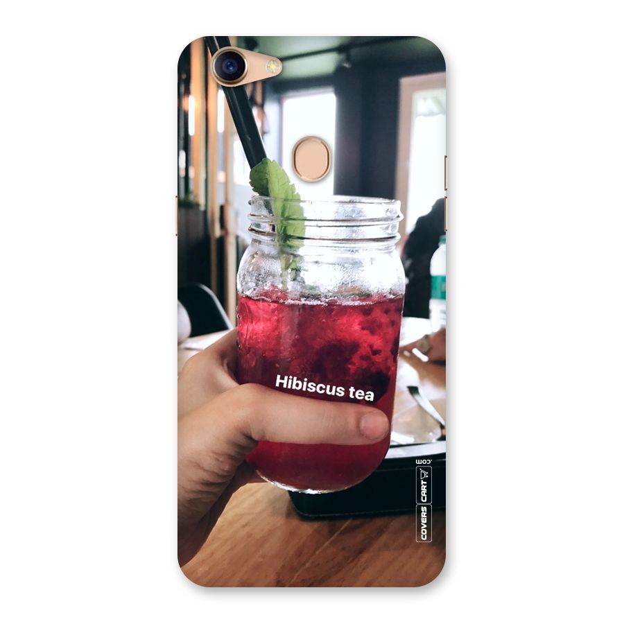 Hibiscus Tea Back Case for Oppo F5