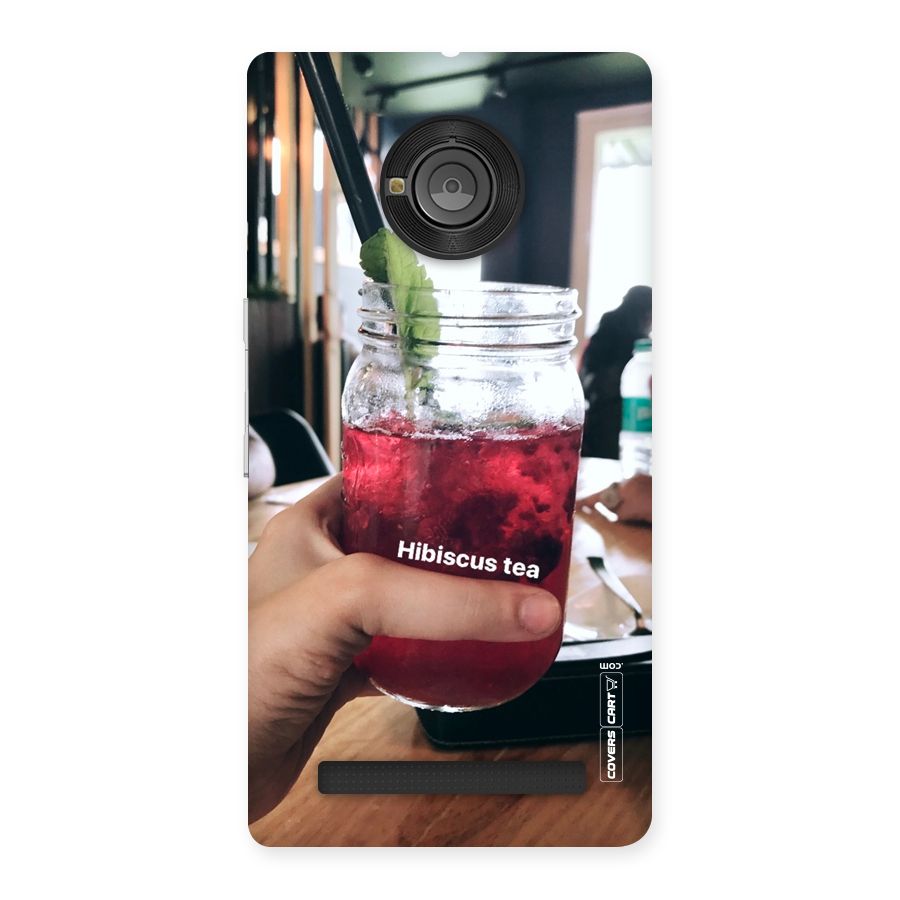 Hibiscus Tea Back Case for Yu Yunique