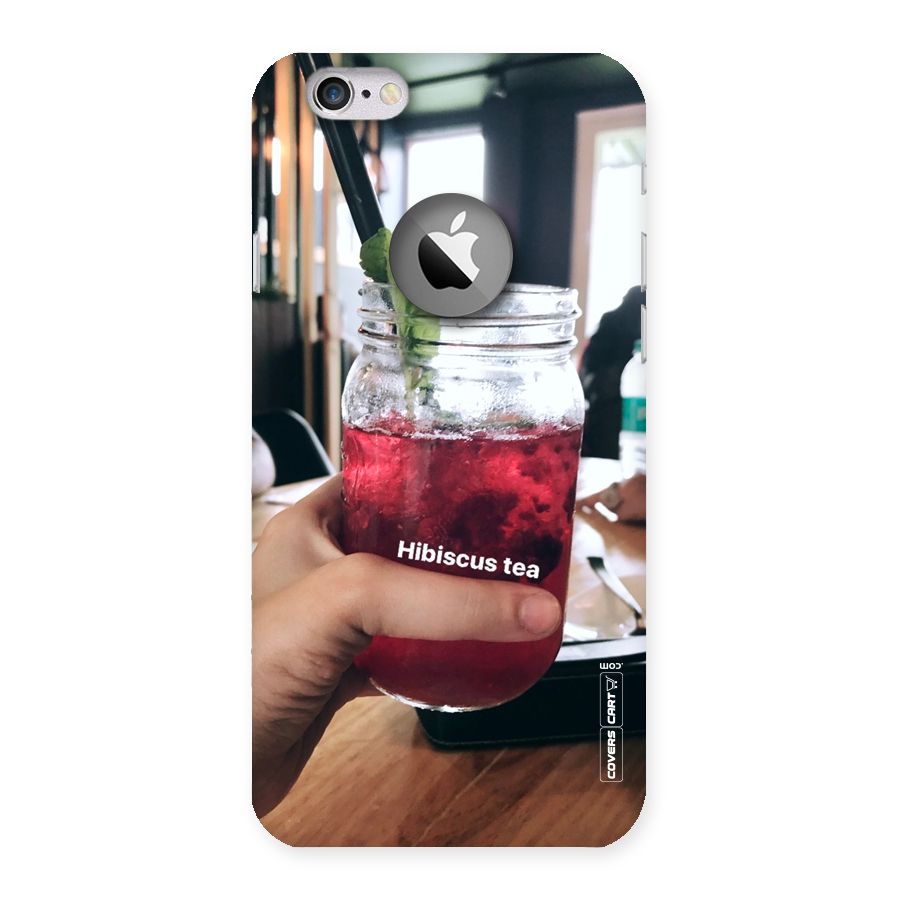 Hibiscus Tea Back Case for iPhone 6 Logo Cut