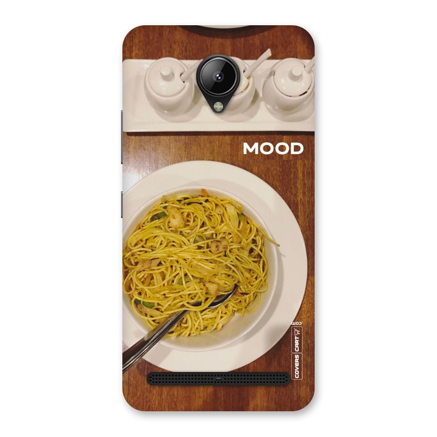 Hogging Mood Back Case for Lenovo C2