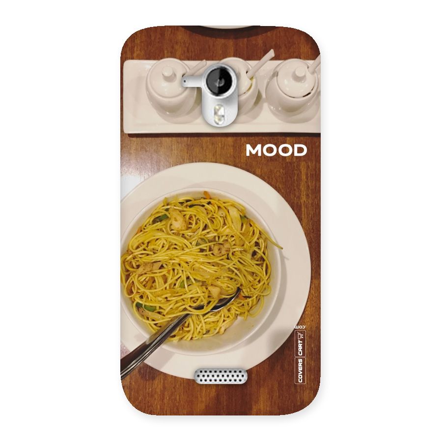 Hogging Mood Back Case for Micromax Canvas HD A116