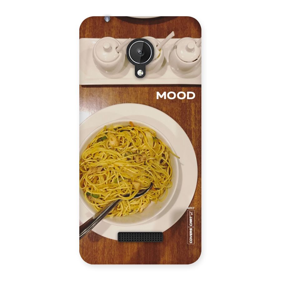 Hogging Mood Back Case for Micromax Canvas Spark Q380