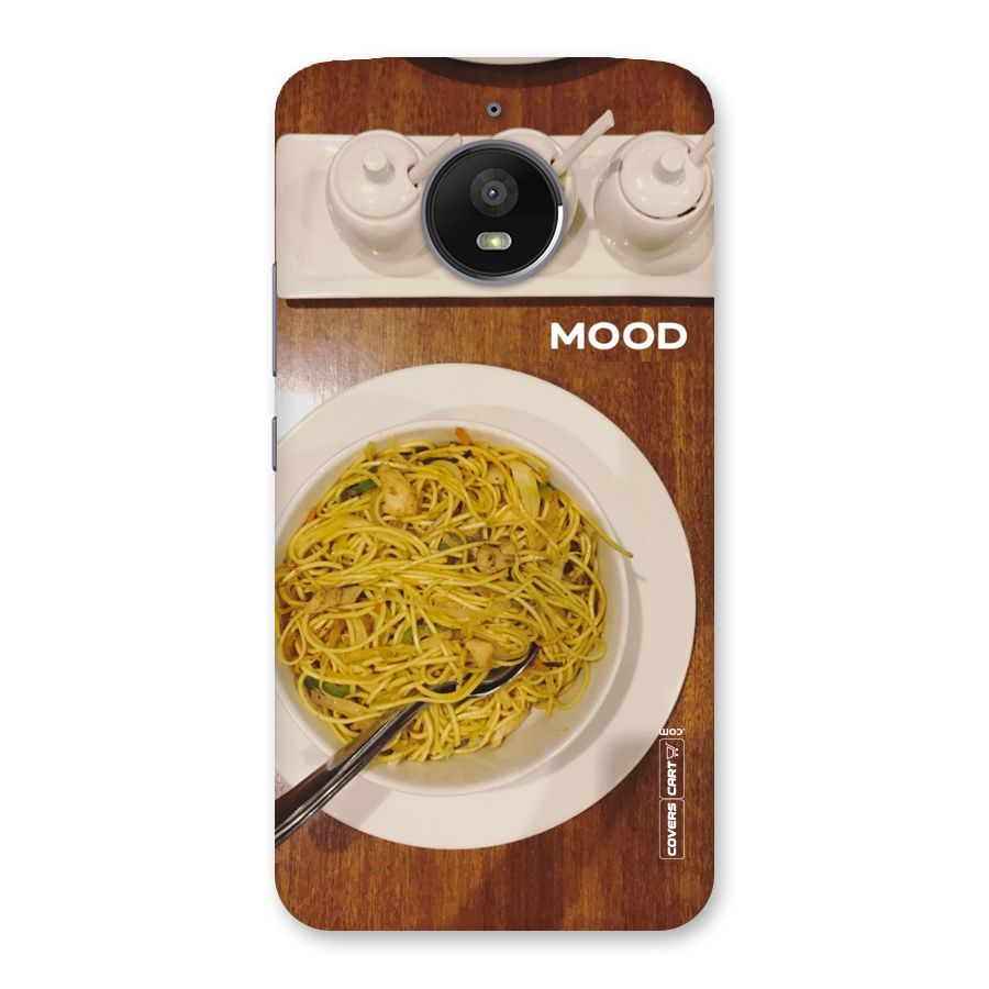 Hogging Mood Back Case for Moto E4 Plus