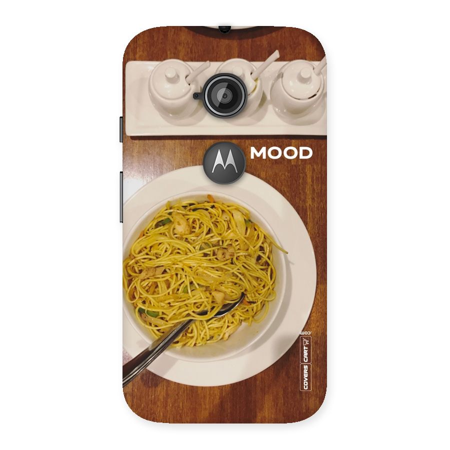 Hogging Mood Back Case for Moto E 2nd Gen