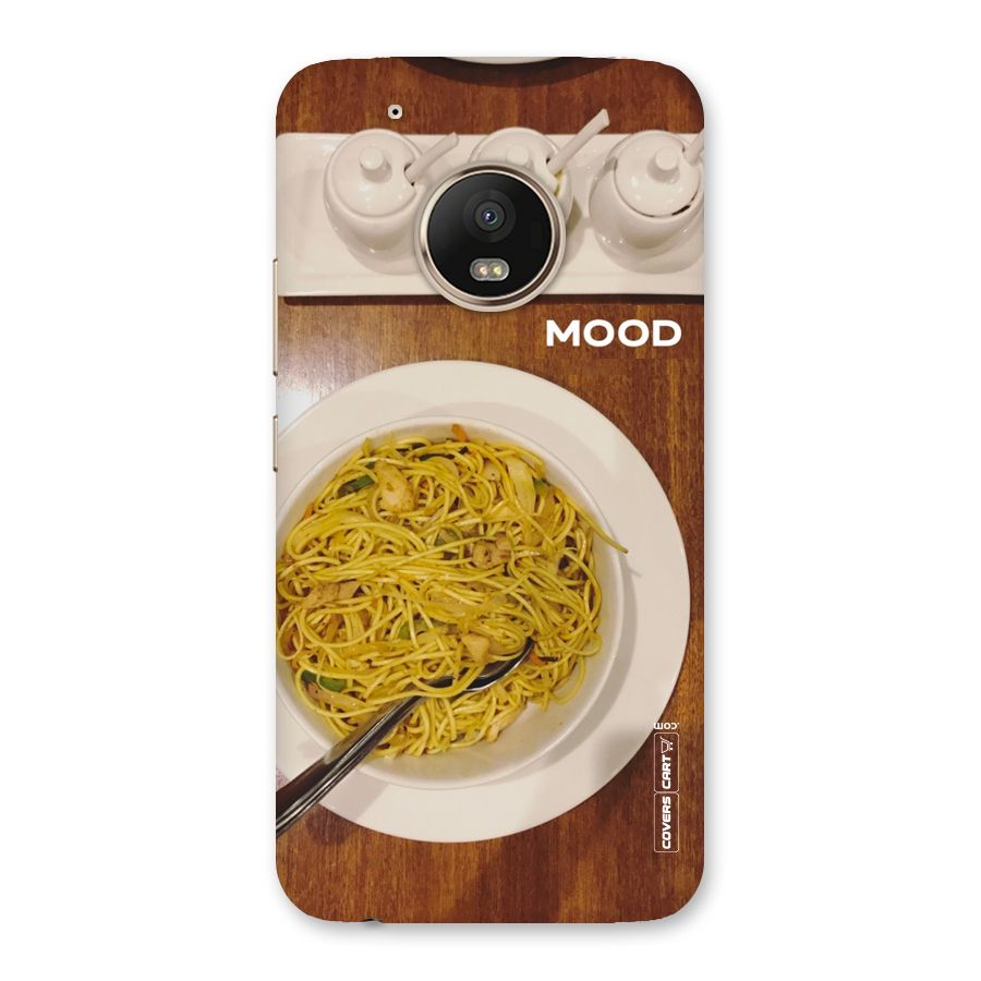 Hogging Mood Back Case for Moto G5 Plus