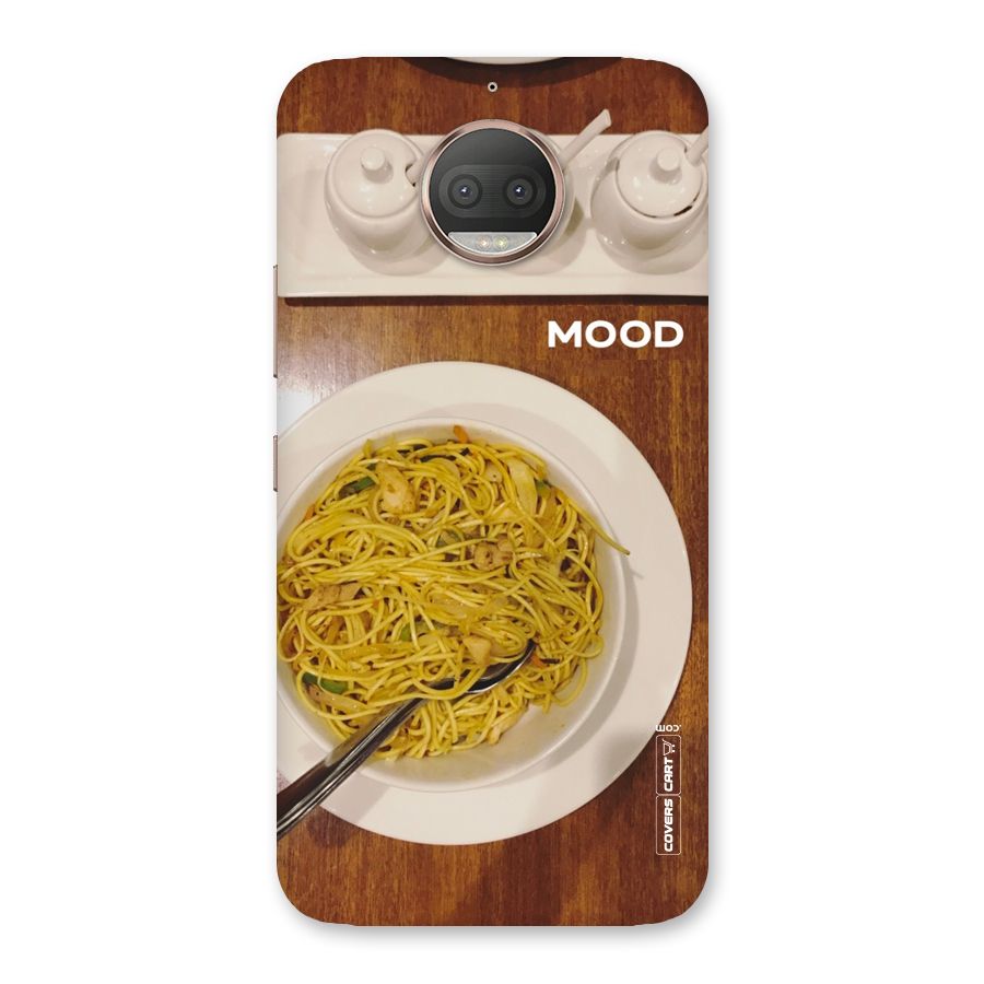 Hogging Mood Back Case for Moto G5s Plus