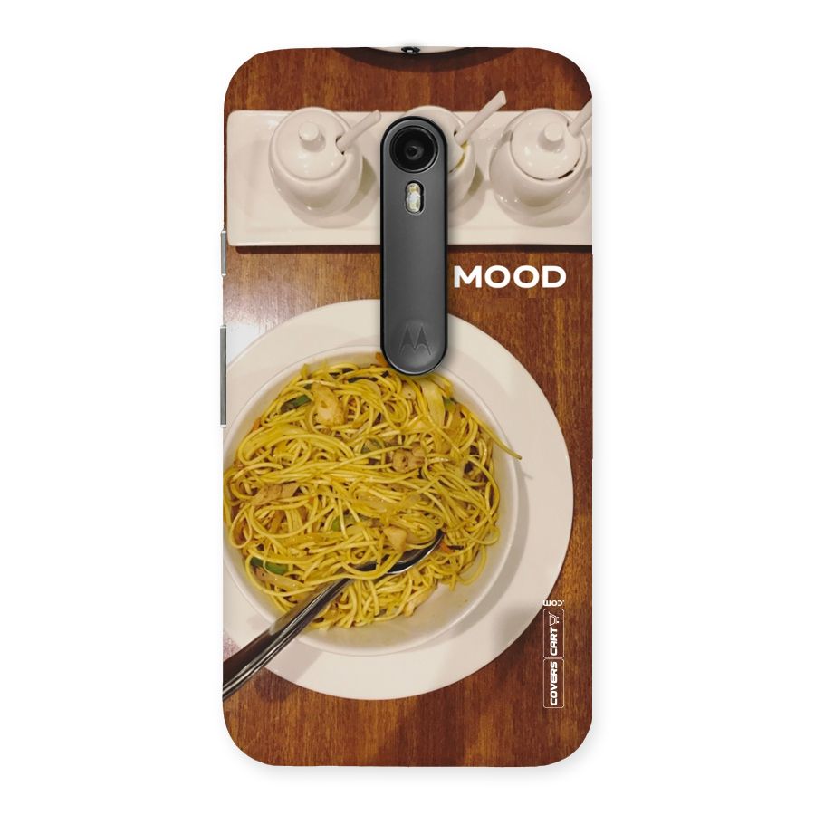 Hogging Mood Back Case for Moto G Turbo