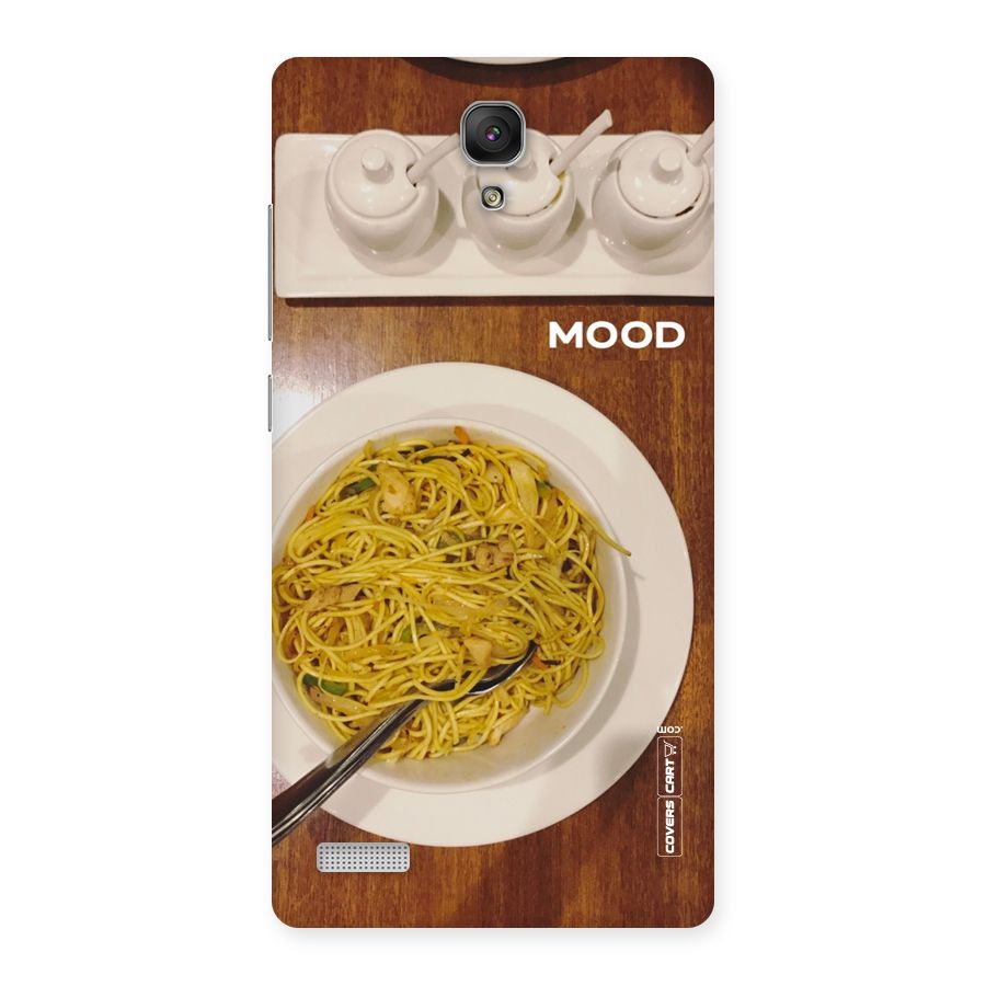 Hogging Mood Back Case for Redmi Note