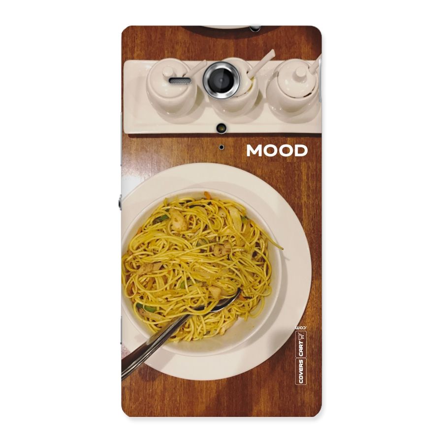 Hogging Mood Back Case for Sony Xperia SP