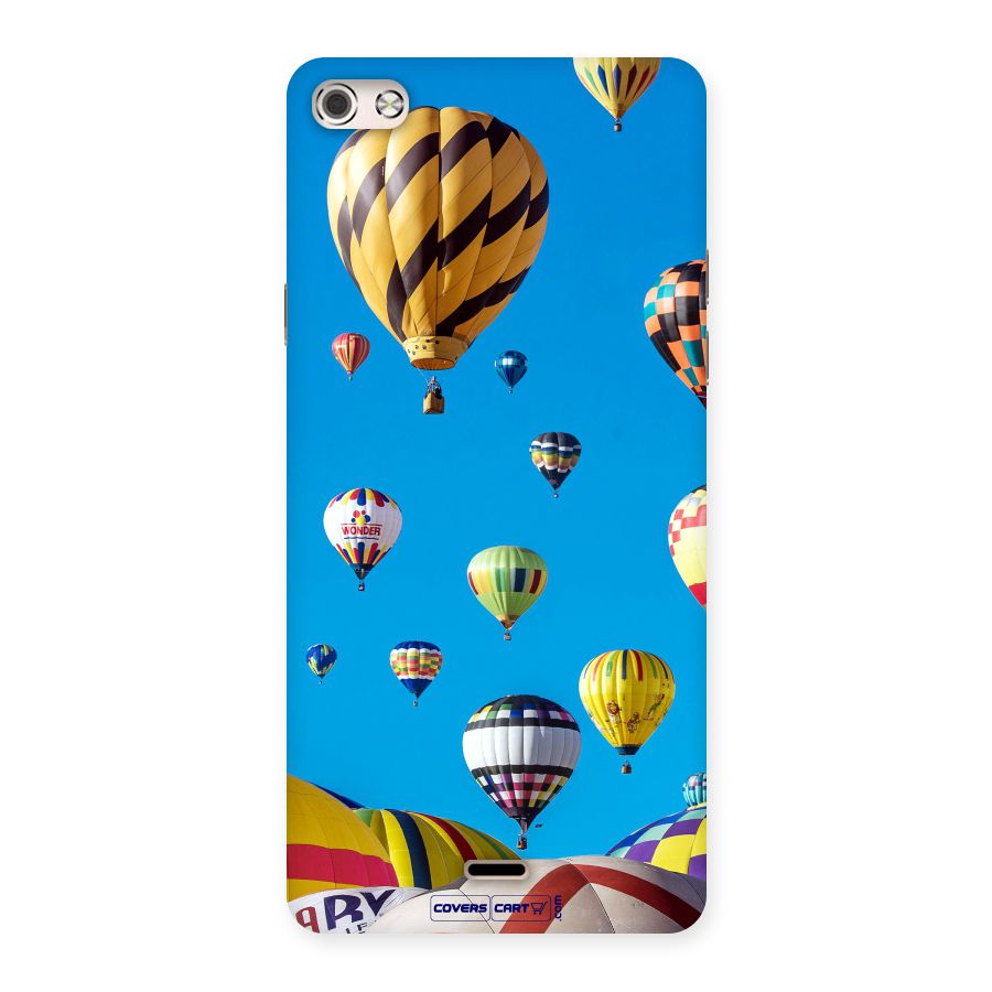 Hot Air Baloons Back Case for Micromax Canvas Silver 5