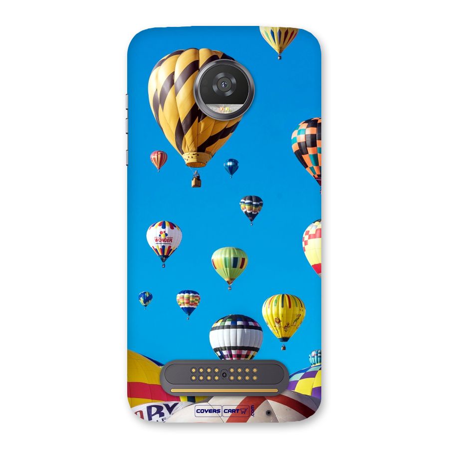 Hot Air Baloons Back Case for Moto Z2 Play