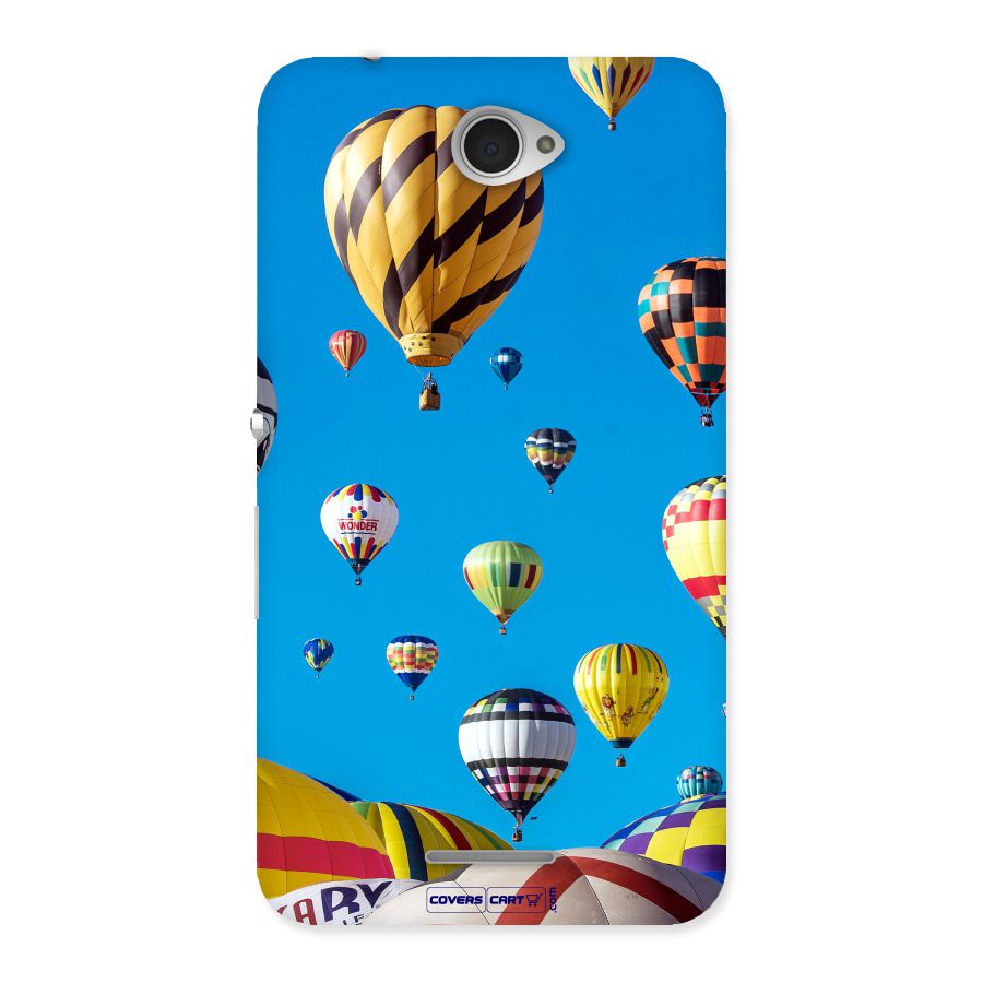 Hot Air Baloons Back Case for Sony Xperia E4