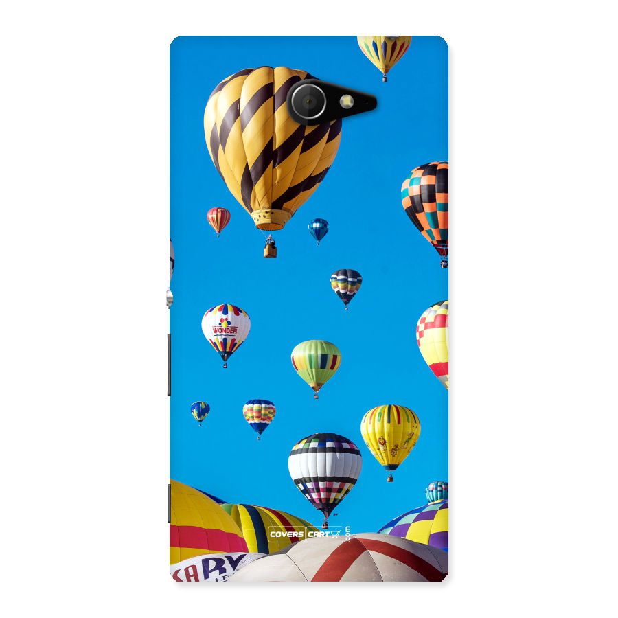 Hot Air Baloons Back Case for Sony Xperia M2