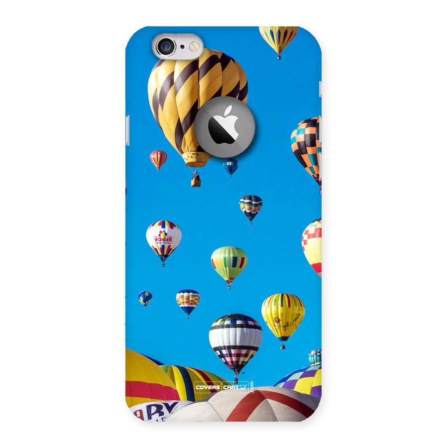 Hot Air Baloons Back Case for iPhone 6 Logo Cut