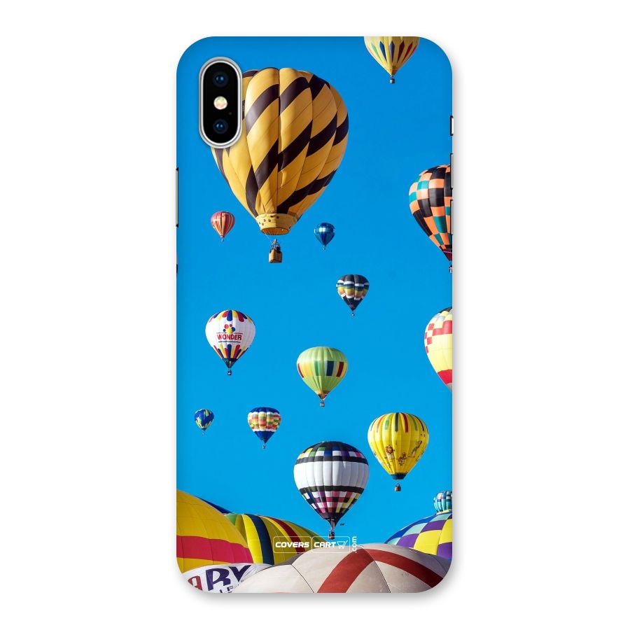 Hot Air Baloons Back Case for iPhone X