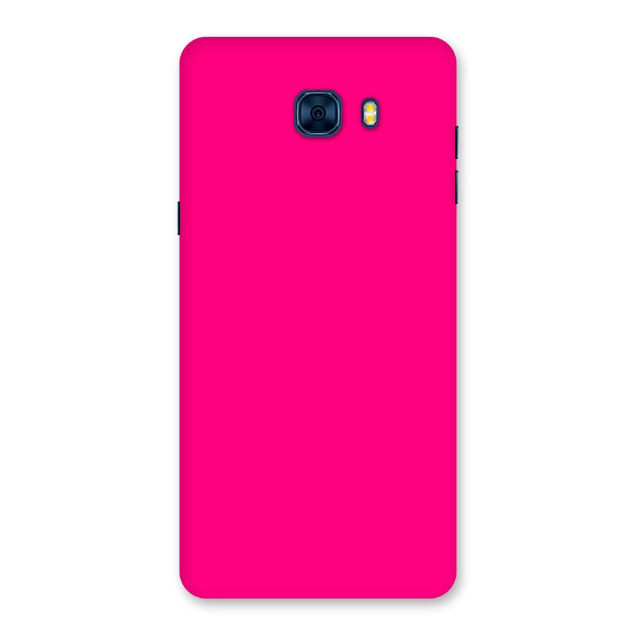 Hot Pink Back Case for Galaxy C7 Pro