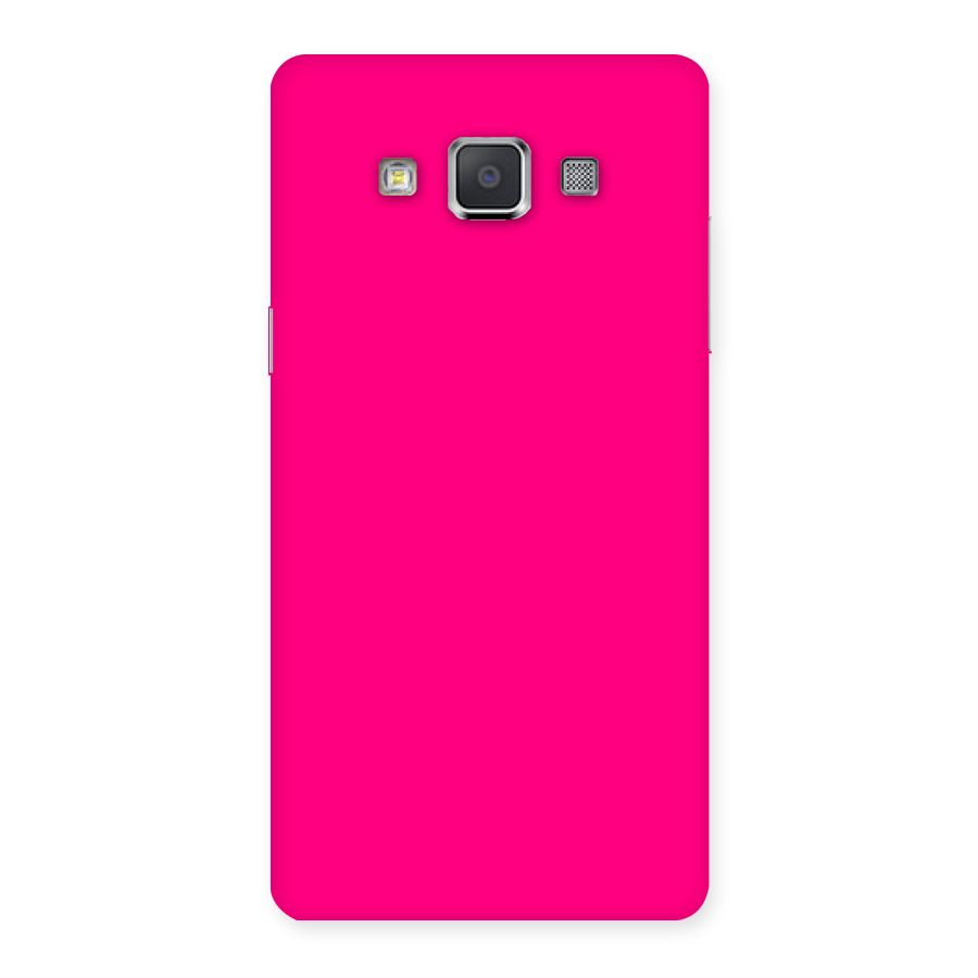 Hot Pink Back Case for Galaxy Grand Max