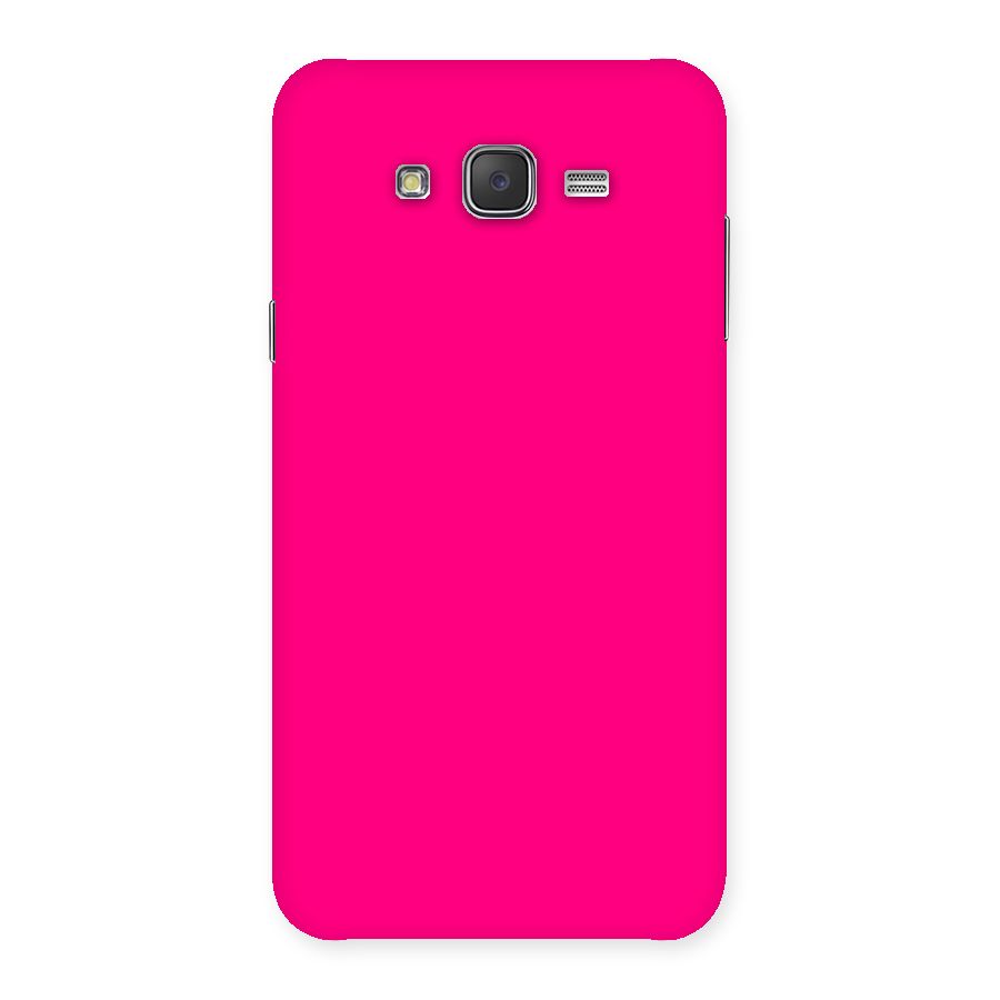Hot Pink Back Case for Galaxy J7