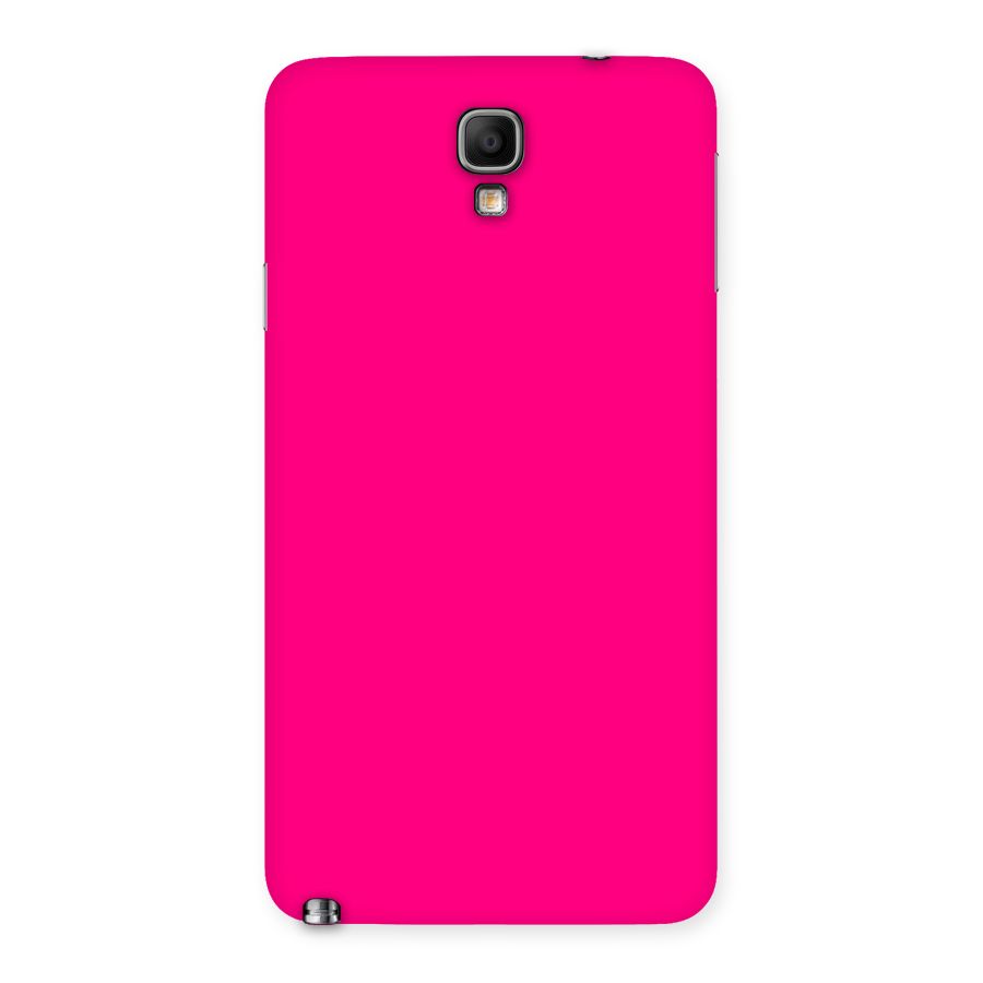 Hot Pink Back Case for Galaxy Note 3 Neo