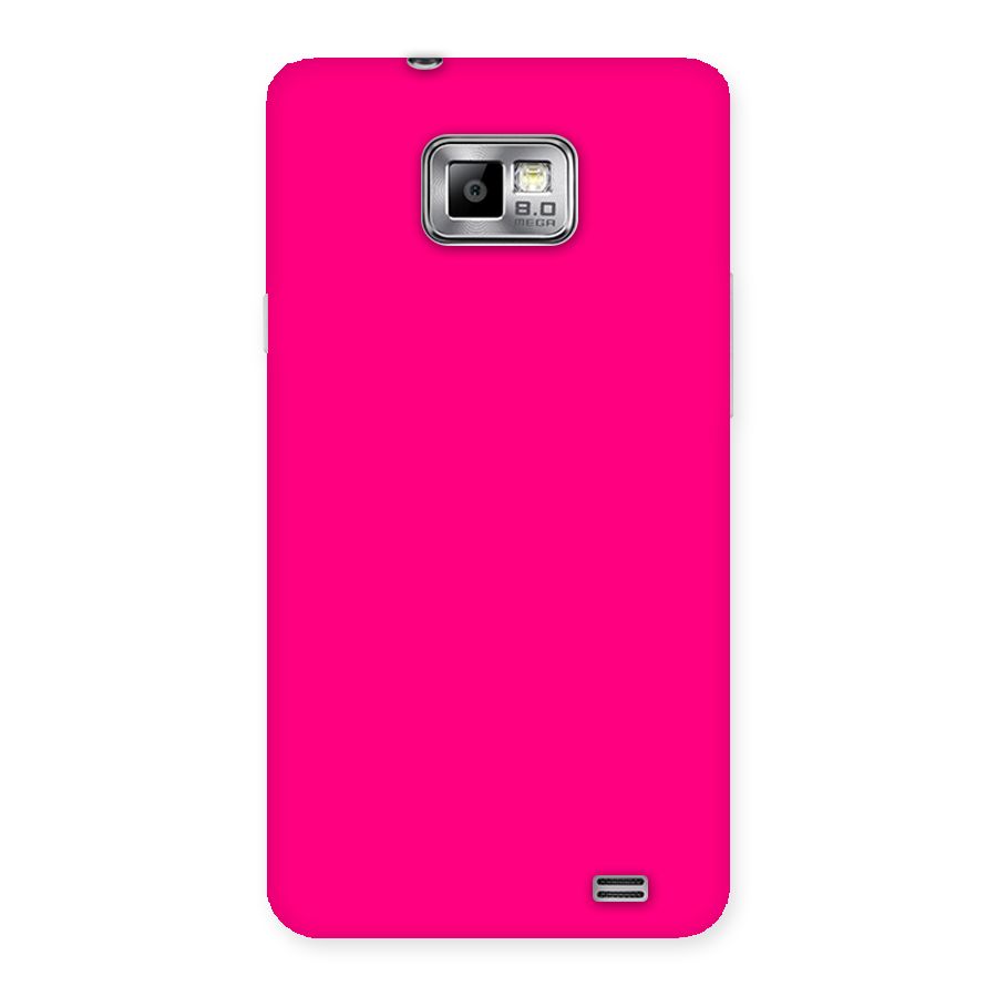 Hot Pink Back Case for Galaxy S2