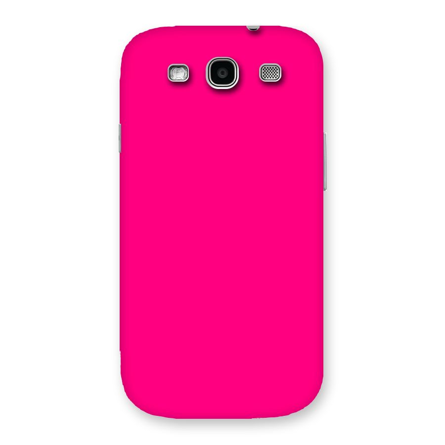 Hot Pink Back Case for Galaxy S3