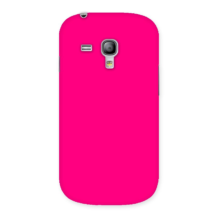 Hot Pink Back Case for Galaxy S3 Mini