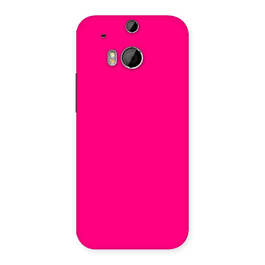 Hot Pink Back Case for HTC One M8