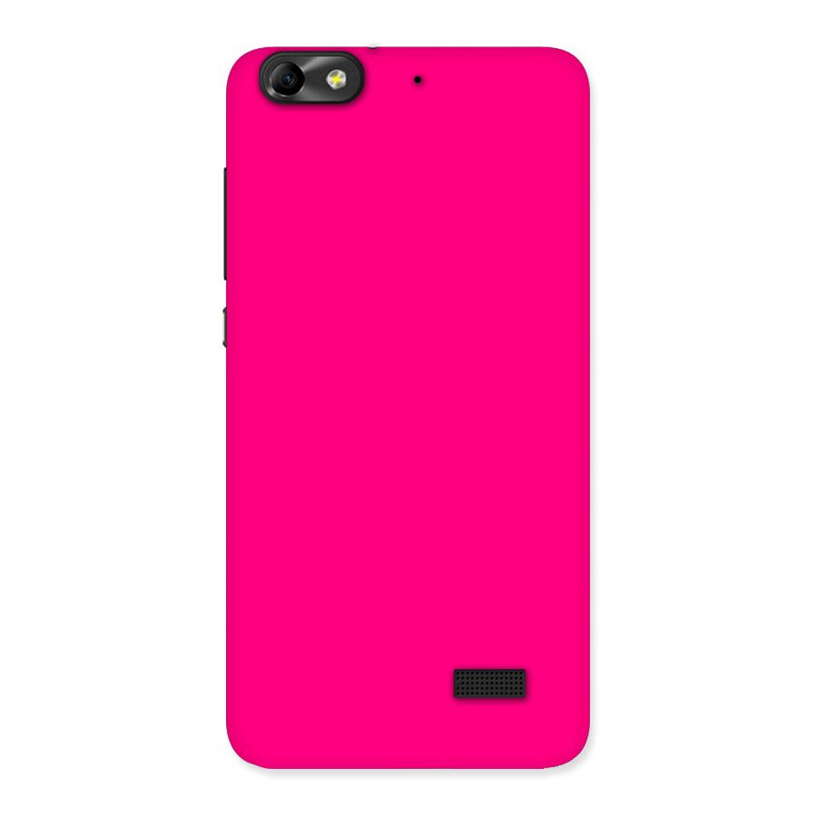 Hot Pink Back Case for Honor 4C