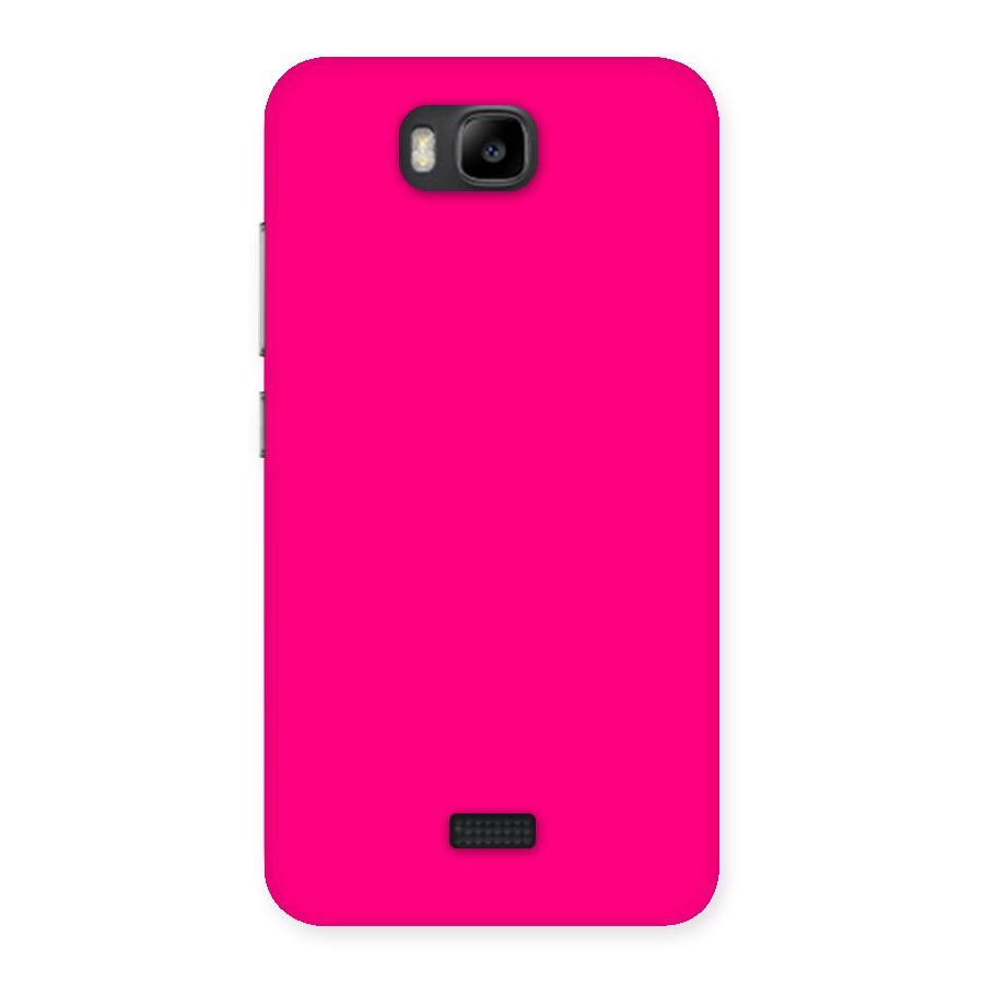 Hot Pink Back Case for Honor Bee