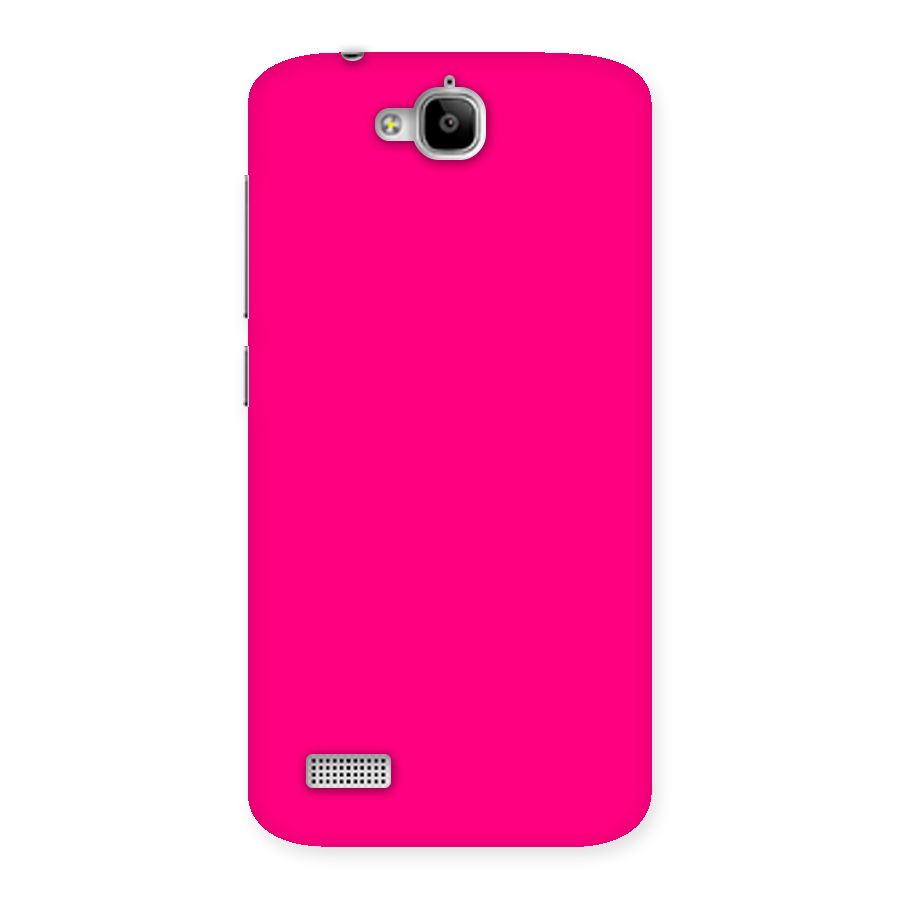 Hot Pink Back Case for Honor Holly
