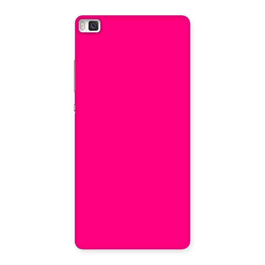 Hot Pink Back Case for Huawei P8