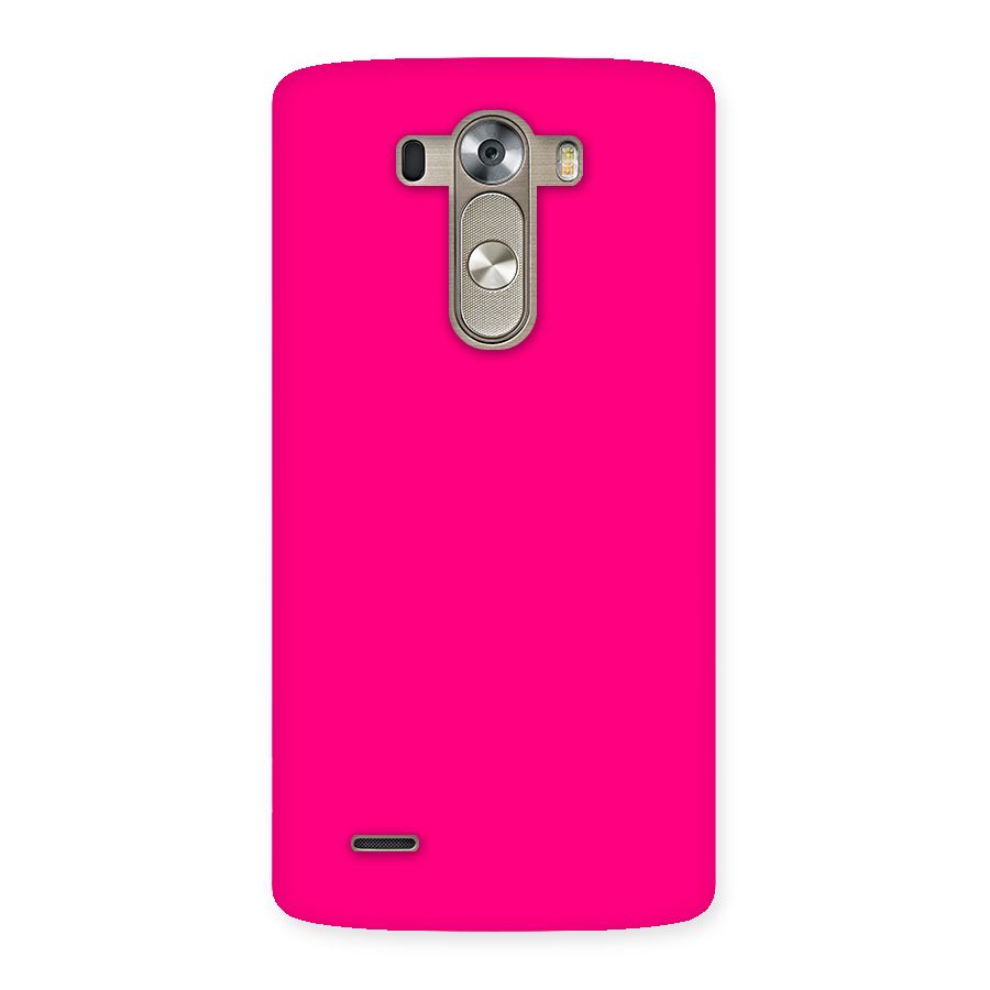 Hot Pink Back Case for LG G3