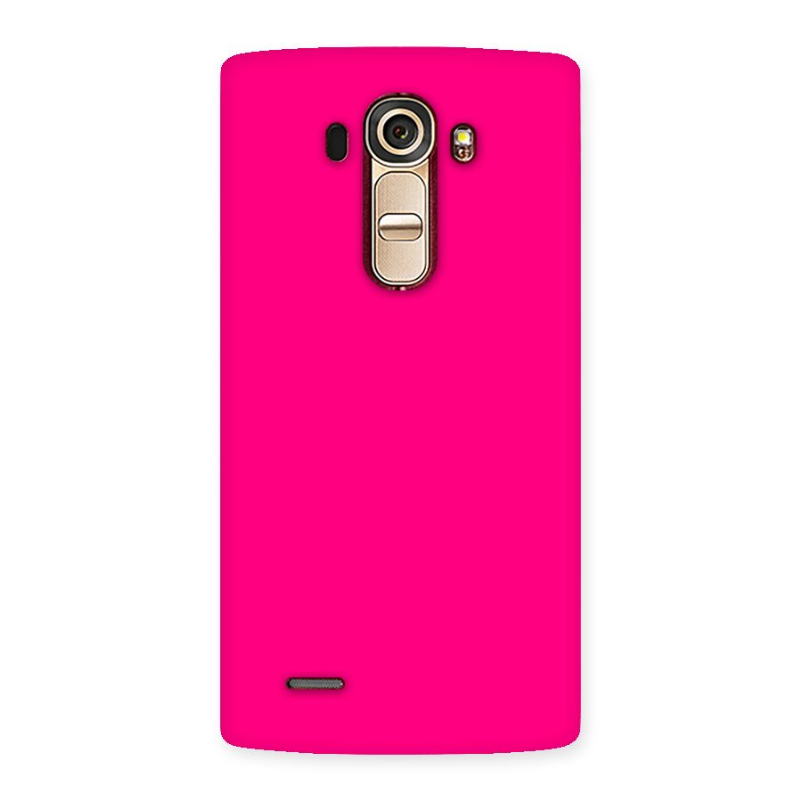 Hot Pink Back Case for LG G4