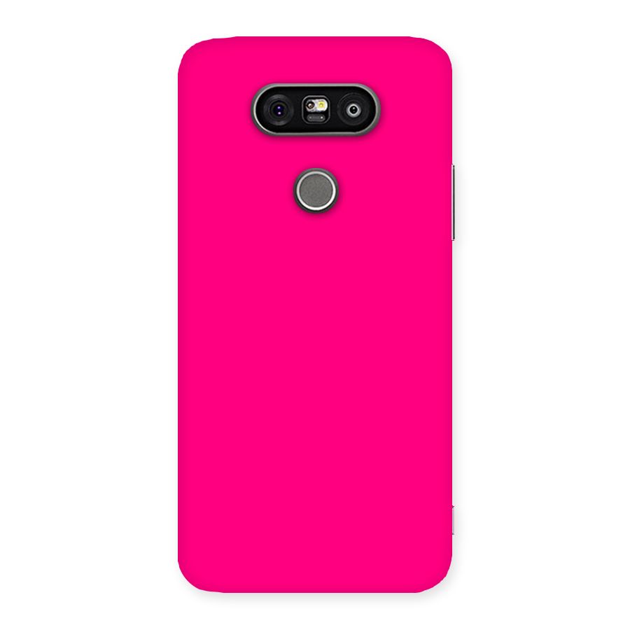 Hot Pink Back Case for LG G5