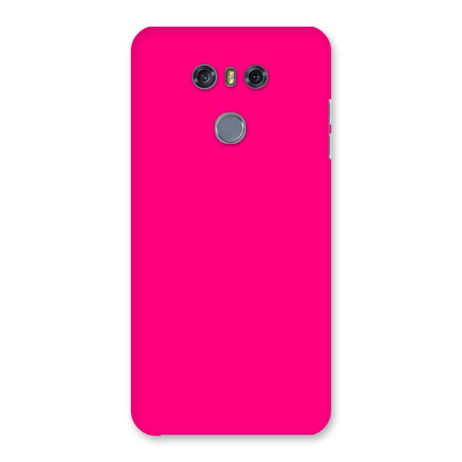 Hot Pink Back Case for LG G6
