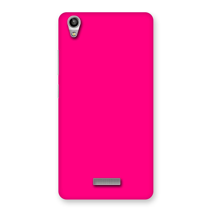 Hot Pink Back Case for Lava-Pixel-V1