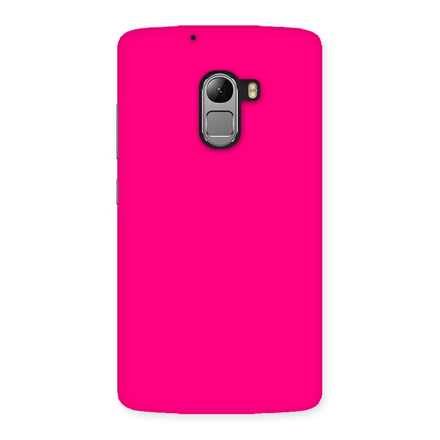 Hot Pink Back Case for Lenovo K4 Note