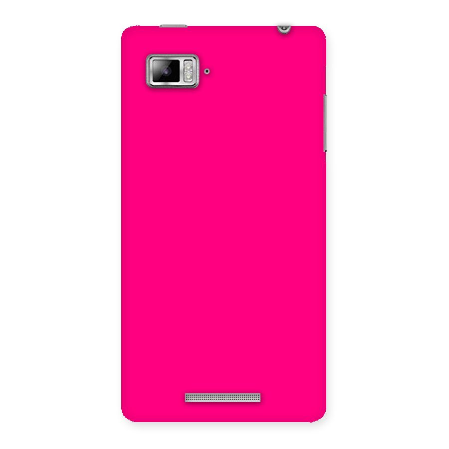 Hot Pink Back Case for Lenovo Vibe Z K910