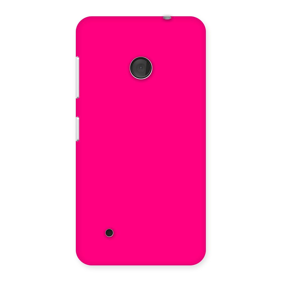 Hot Pink Back Case for Lumia 530