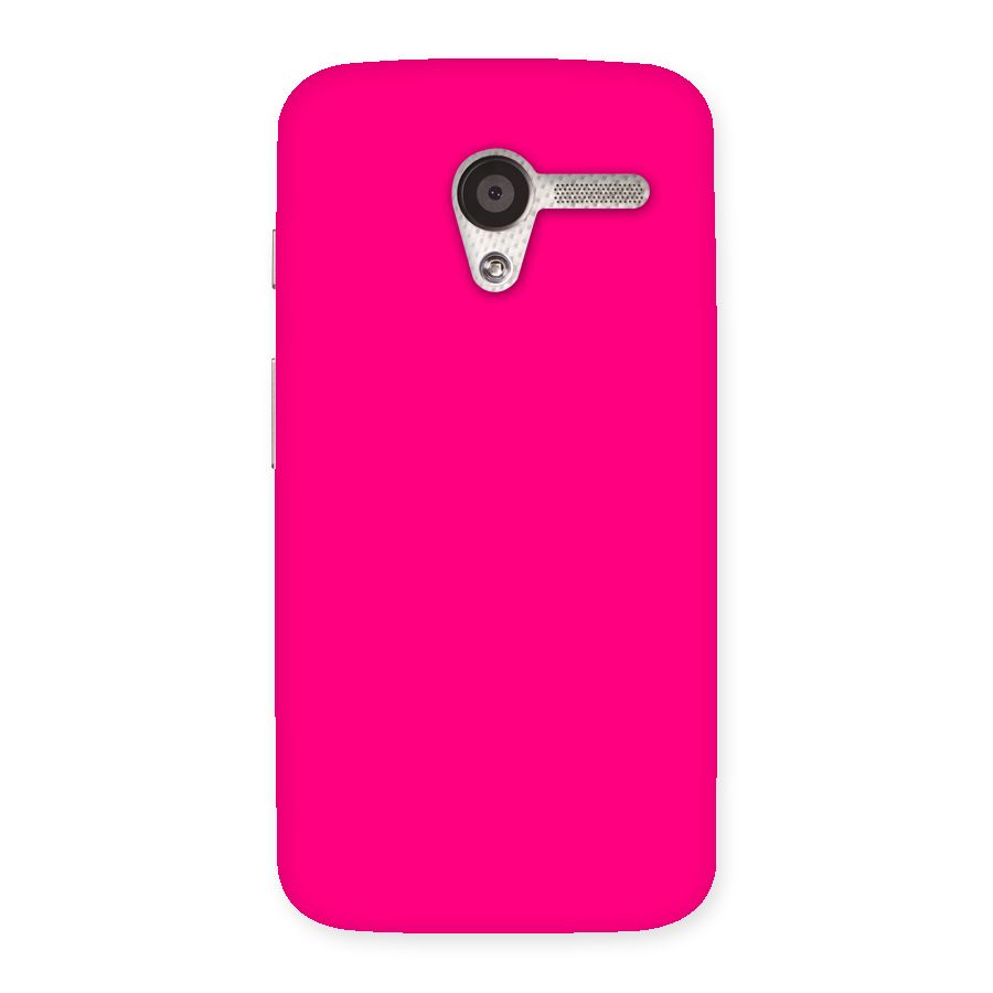 Hot Pink Back Case for Moto X