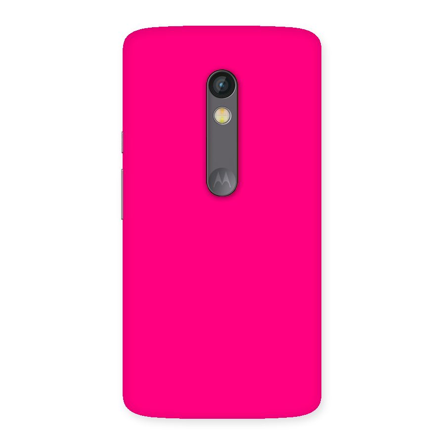 Hot Pink Back Case for Moto X Play