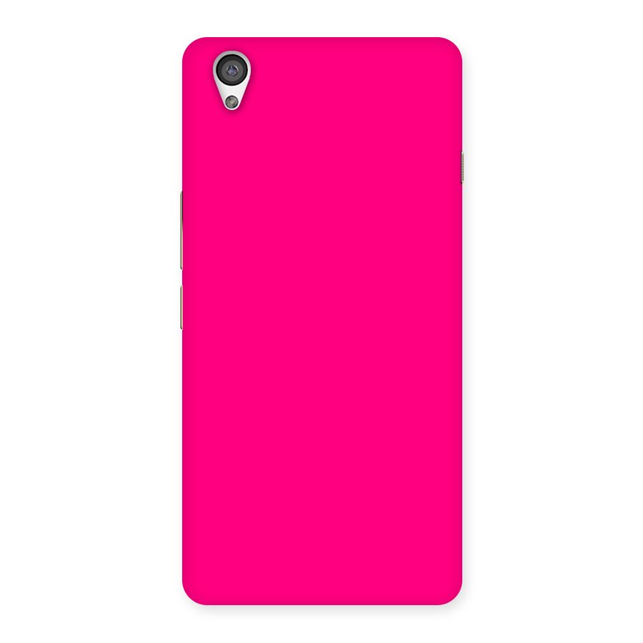 Hot Pink Back Case for OnePlus X