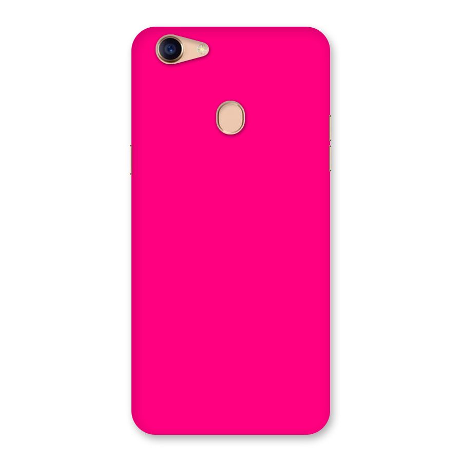 Hot Pink Back Case for Oppo F5