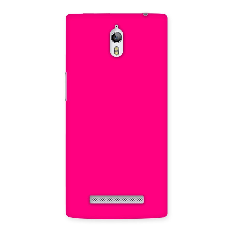 Hot Pink Back Case for Oppo Find 7
