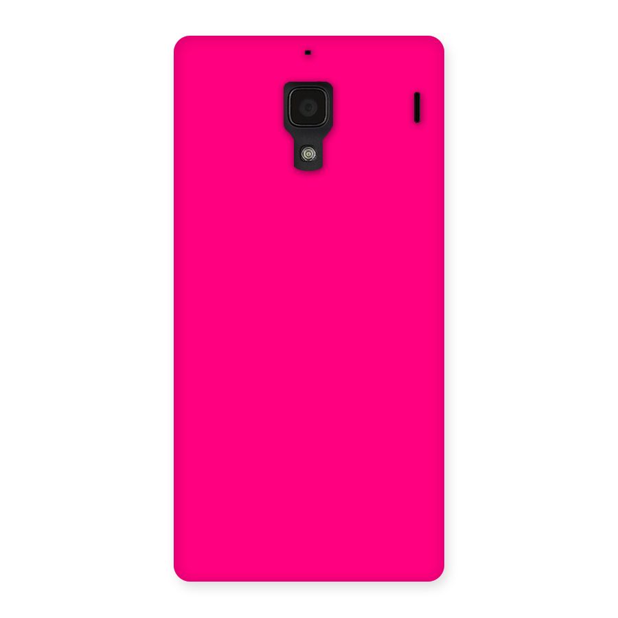 Hot Pink Back Case for Redmi 1S