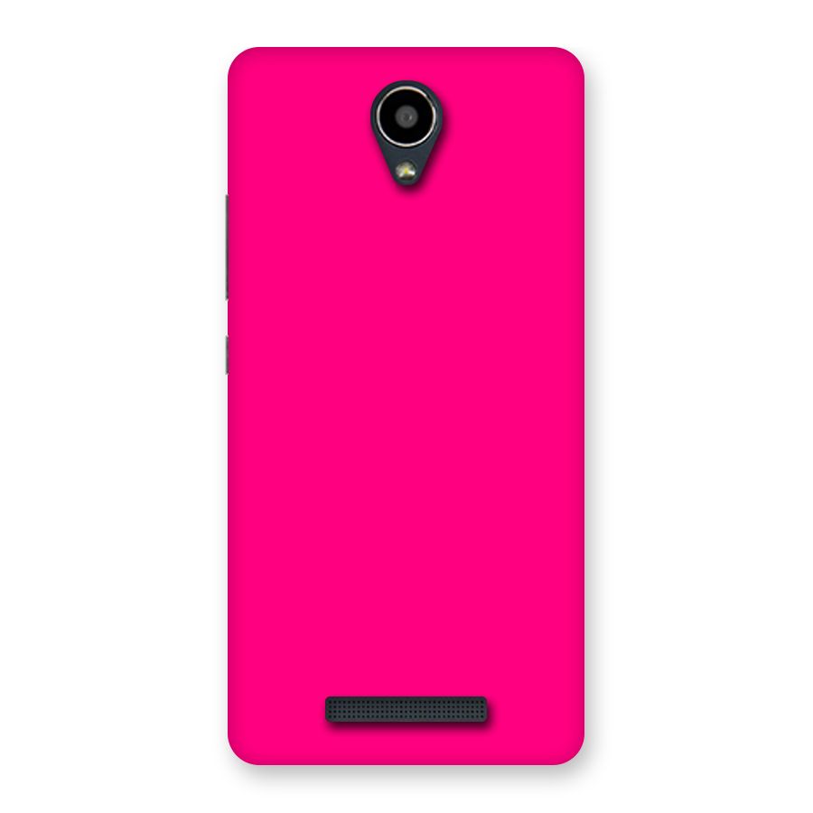 Hot Pink Back Case for Redmi Note 2