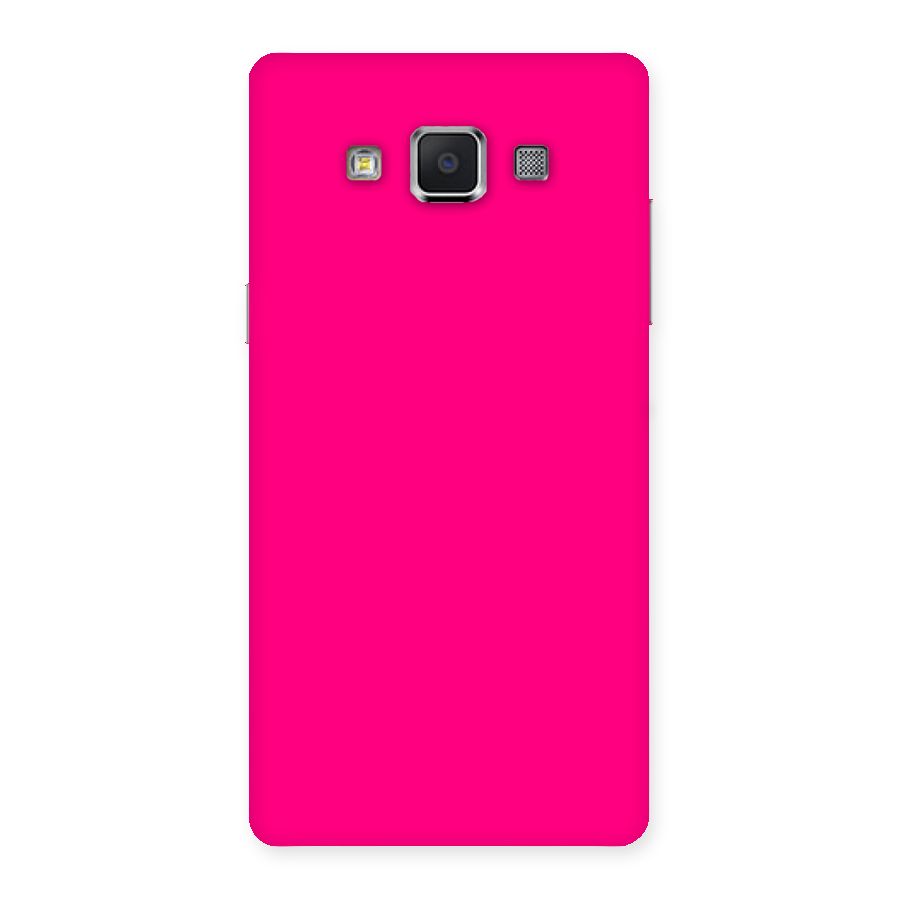 Hot Pink Back Case for Samsung Galaxy A5
