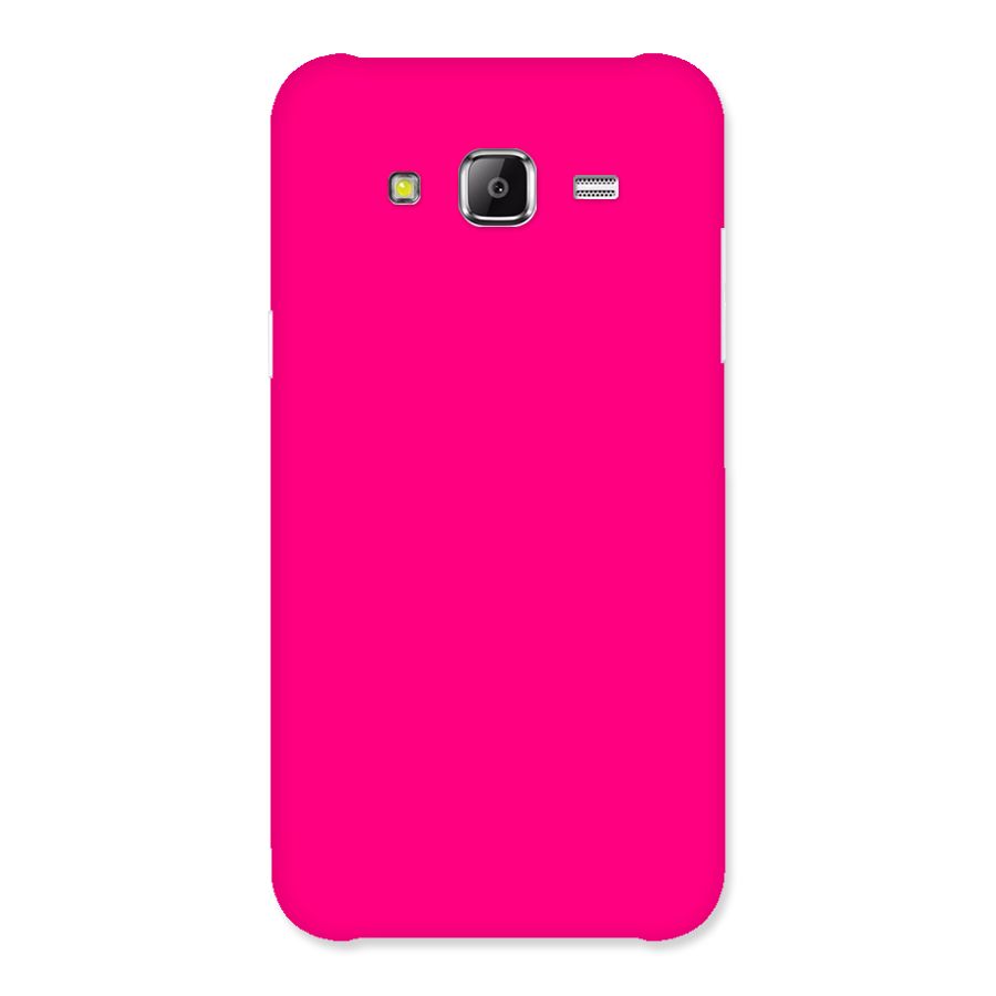 Hot Pink Back Case for Samsung Galaxy J2 Prime