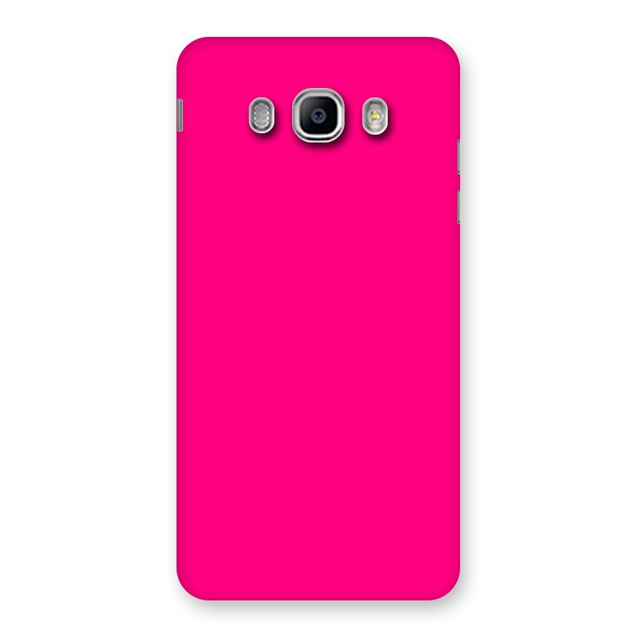 Hot Pink Back Case for Samsung Galaxy J5 2016