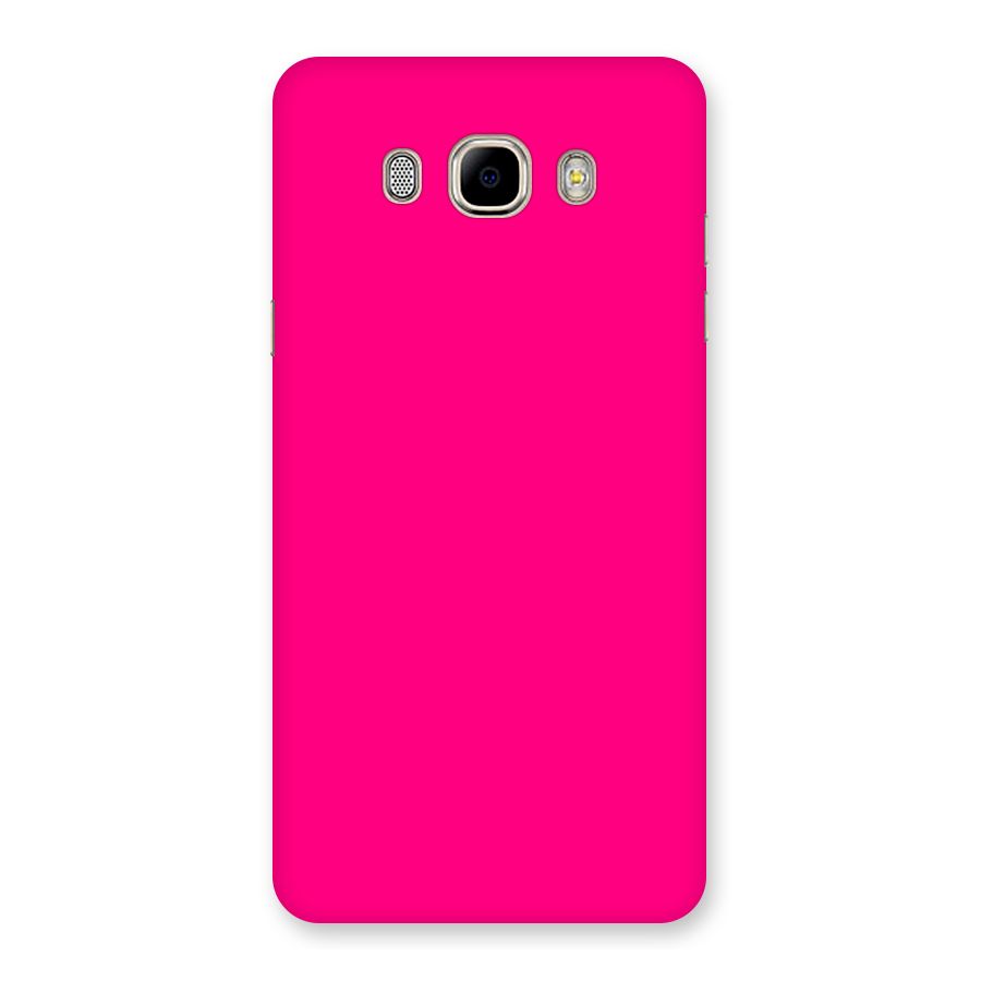 Hot Pink Back Case for Samsung Galaxy J7 2016